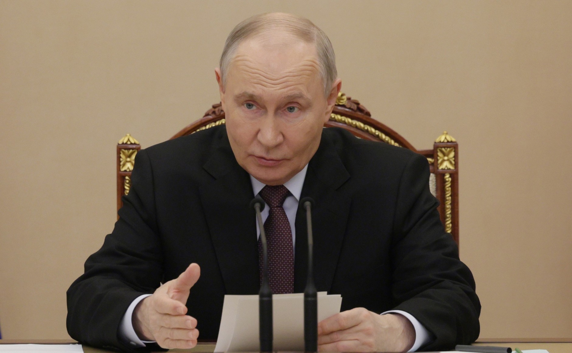 Путин подписал указ о создании Российской биологической промышленной компании